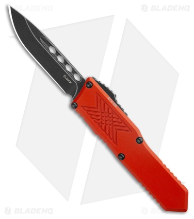 Guardian Tactical GTX-025 OTF Auto Knife Burnt Orange Aluminum (2.5" Dark SW)