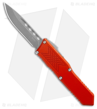 Guardian Tactical GTX-025 OTF Auto Knife Burnt Orange Aluminum (2.5" Stonewash)