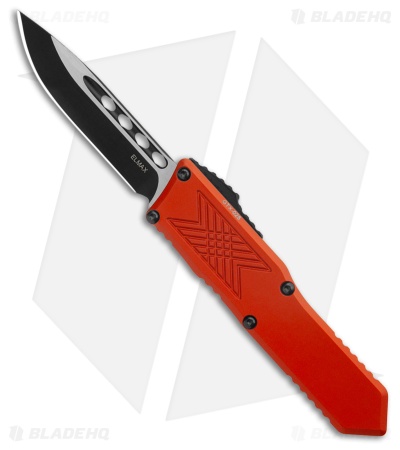 Guardian Tactical GTX-025 S/E OTF Knife Burnt Orange Aluminum (2.5" Two-Tone)