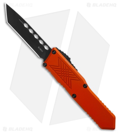 Guardian Tactical GTX-025 OTF Automatic Knife Burnt Orange Aluminum (2.5" Black)