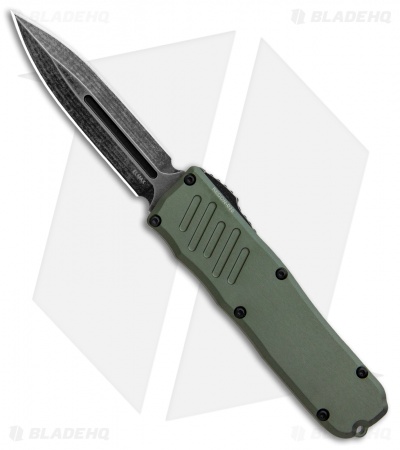 Guardian Tactical RECON-035 D/A Dagger OTF Auto OD (3.3" Black Stonewash)