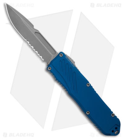 Guardian Tactical RECON-035 G2 S/E OTF MagnaCut Knife Blue Al (3.3" SW Serr)