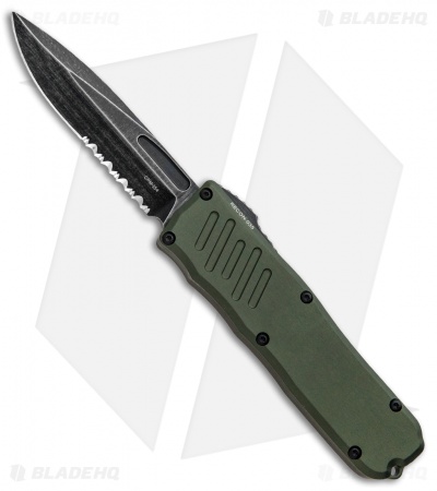 Guardian Tactical RECON-035 D/A OTF Automatic Knife OD Green (3.3" Black SW Ser)