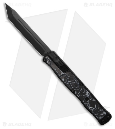 Heretic Cleric II MagnaCut OTF Automatic Knife White Camo Carbon (4.25