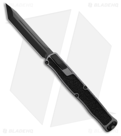 Heretic Cleric II OTF Auto Knife Gray Aluminum/Rubber (4.25