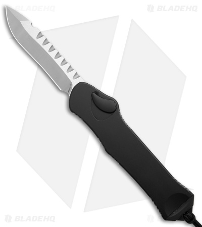Heretic Knives Hydra MagnaCut S/A OTF Automatic Knife Black (3.6" Satin)