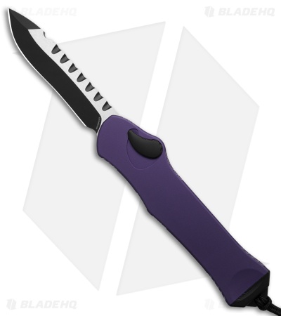 Heretic Knives Hydra S/A OTF Automatic Knife Purple (3.6" Two-Tone)