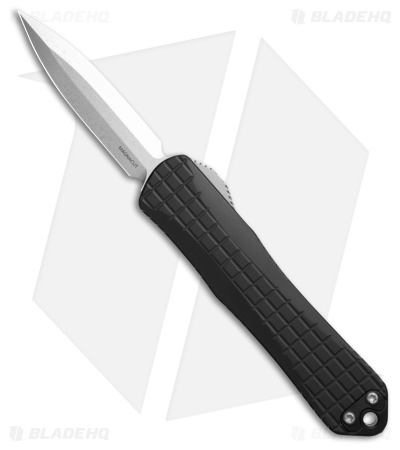 Heretic Knives Manticore E MagnaCut D/E OTF Knife Black Frag Al (3.25" SW)