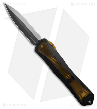 Heretic Knives Manticore X Double Edge OTF Ultem (3.75" Black DLC)