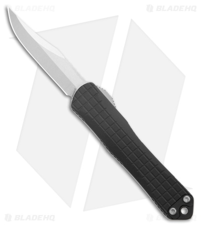 Heretic Knives Manticore X OTF Automatic Knife Black Grenade Grip (3.75" SW)