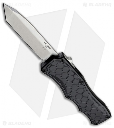 Hogue Knives Exploit OTF Automatic Knife Tanto Black (3.5" Stonewash) 34040