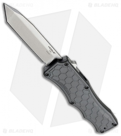 Hogue Knives Exploit OTF Automatic Knife Tanto Gray (3.5" Stonewash) 34042