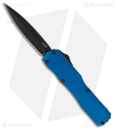 Kershaw Livewire MagnaCut D/E OTF Auto Blue Aluminum (3.4" Black) *DISC*