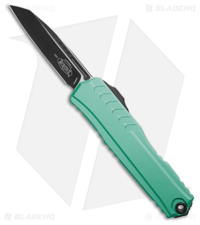 Microtech Cypher II S/E OTF Knife Turquoise Aluminum (3.5