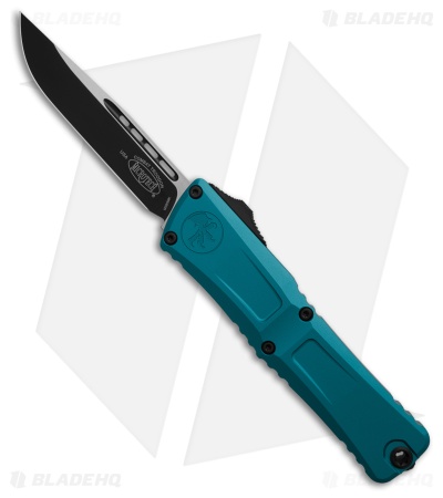 Microtech Combat Troodon Gen III Bowie OTF Knife OD Green Aluminum (4.1" Black)