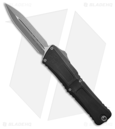 Microtech Combat Troodon Gen III OTF Knife Apocalyptic Black Al (4" Apocalyptic)