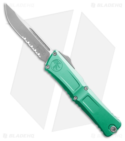 Microtech Combat Troodon Gen III S/E OTF Knife Turquoise (4" Apoc Serr)