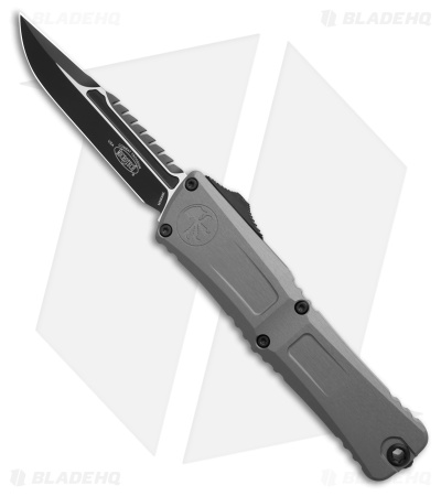 Microtech Combat Troodon Interceptor Gen III SS Natural Clear Al (4" Black)