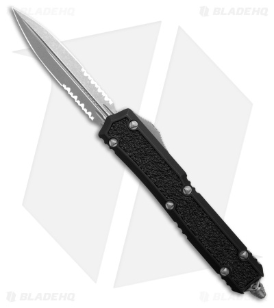 Microtech Makora SS D/E Auto Black (SW Serr) - Blade HQ