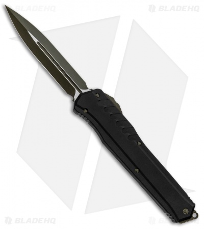 Microtech Cypher D/E OTF Automatic Knife (4" OD Green) 242M-1GRB
