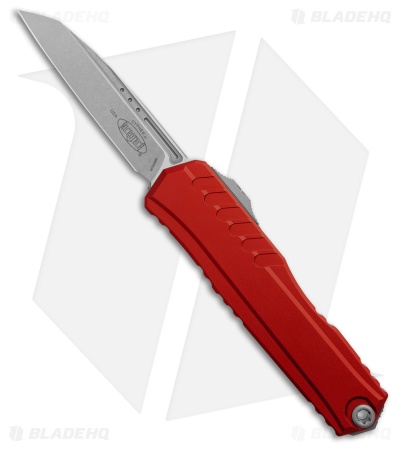 Microtech Cypher II S/E OTF Automatic Knife Red (3.5" SW) 1241-10RD
