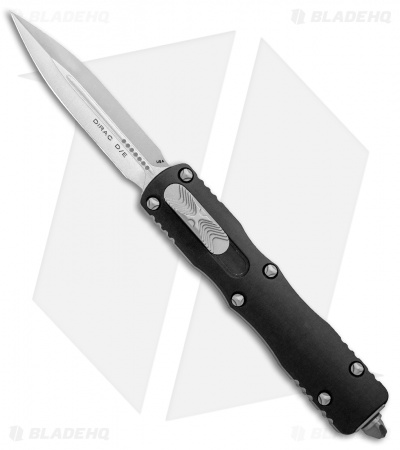 Microtech Dirac D/E OTF Automatic Knife Teal Aluminum (2.9" Satin Serr)