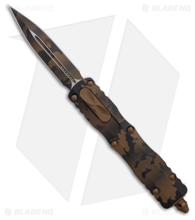 Microtech Dirac Dagger OTF SS Automatic Knife Coyote Camo (2.9" Coyote Camo)