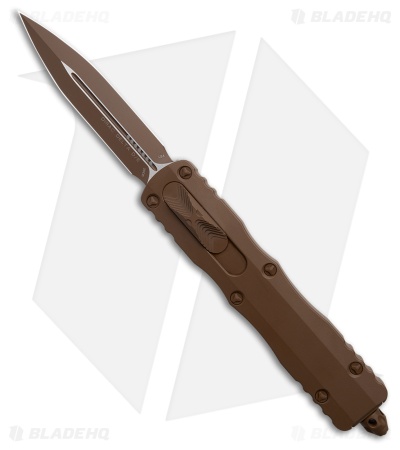 Microtech Dirac Delta Dagger OTF Automatic Knife Cerakote Tan (3.75