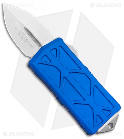 Microtech Exocet Dagger CA Legal OTF Automatic Knife Blue (1.9" Stonewash)