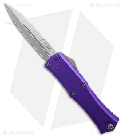 Microtech Hera II Mini Bayonet OTF Automatic Knife Purple Al (3