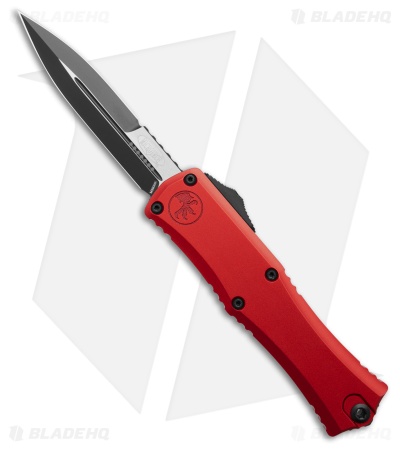 Microtech Hera II Mini Bayonet OTF Automatic Knife Red Aluminum (3