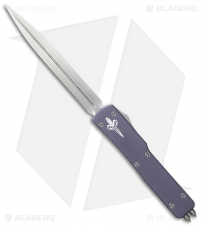 Microtech Marfione Mini Venom OTF Automatic Knife (3.7" Stonewash)