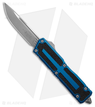 Microtech Scarab II Gen III S/E OTF Automatic Knife Blue (3.9" Apoc) 1278-10APBL