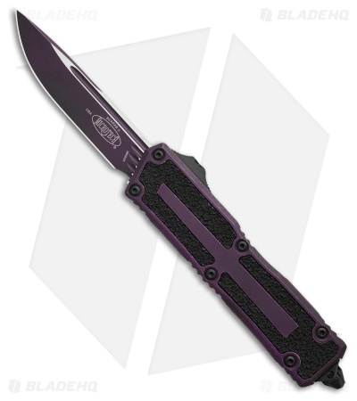 Microtech Scarab II Gen III S/E OTF Automatic Knife Weathered Purple (4