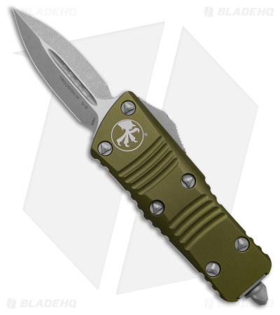 Microtech Troodon Mini D/E OTF Automatic OD Green (1.9" Apocalyptic)