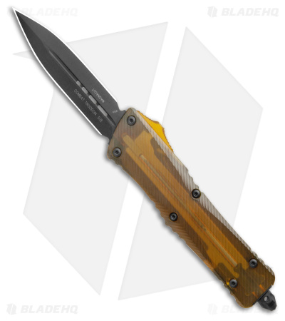 Microtech Ultem Combat Troodon S/E Auto Knife Ultem (3.8" DLC Black)143-1DLCTULS