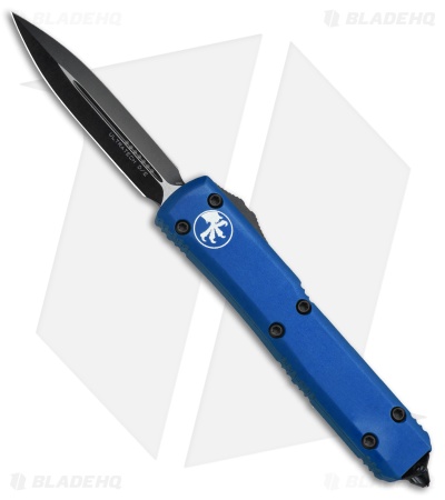 Microtech Ultratech D/E OTF Automatic Knife Blue (3.4" Black)