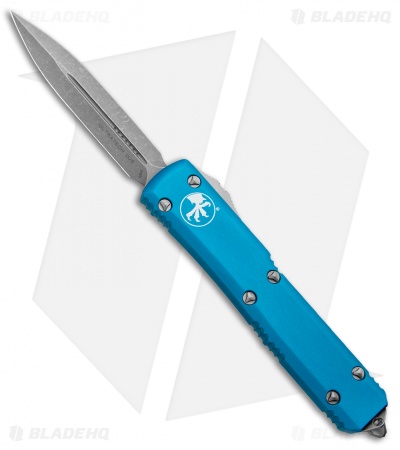 Microtech Ultratech D/E OTF Automatic Knife Turquoise (3.4" SW Serr) 122-12TQ