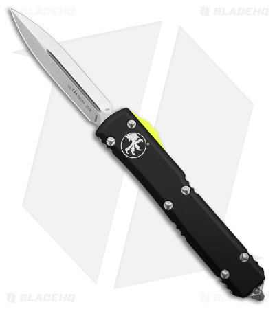 Microtech MagnaCut Ultratech D/E OTF Automatic Knife (3.4" Stonewash)