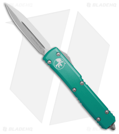 Microtech Ultratech Dagger OTF Automatic Knife Turquoise (3.4