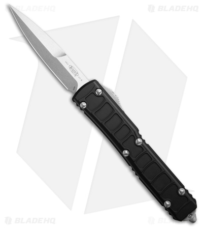 Microtech Ultratech II Bayonet Signature Series OTF Knife Black Al (3.5" SW)