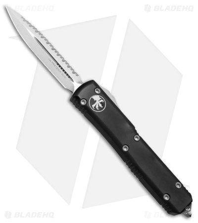 Microtech Ultratech OTF D/E Automatic Knife CC (3.4" SW Full Serr) 122-12