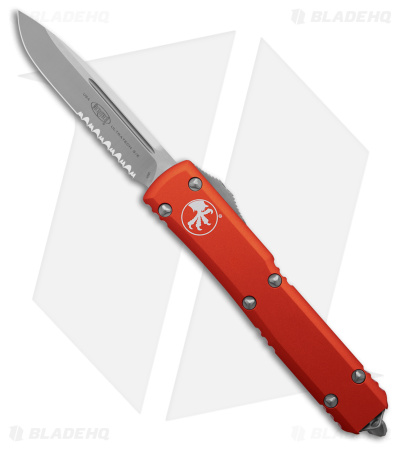 Microtech Ultratech S/E OTF Automatic Knife Orange (3.4" Satin Serr)