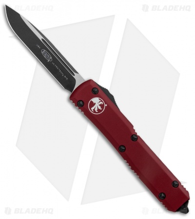 Microtech Ultratech S/E OTF Automatic Knife Merlot (3.4" Black) 121-1MR