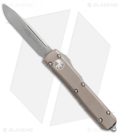 Microtech Ultratech S/E OTF Automatic Tan CC (3.4" Apocalyptic) 121-10APTA