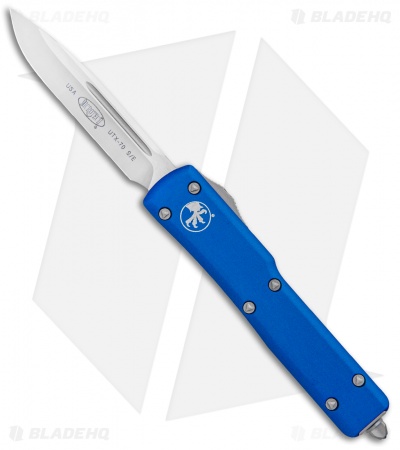 Microtech UTX-70 S/E OTF Automatic Knife Blue (2.4" Satin)