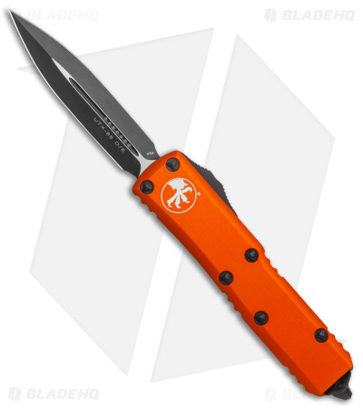 Microtech UTX-85 D/E OTF Auto Knife Orange (3.125" Black) 232-1OR