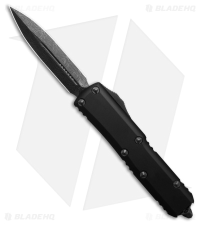 Microtech UTX-85 D/E OTF Automatic Knife Black - Blade HQ