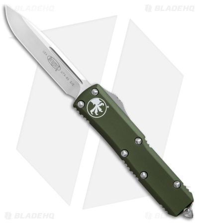 Microtech UTX-85 S/E OTF Automatic Knife OD Green (3.125" Satin)