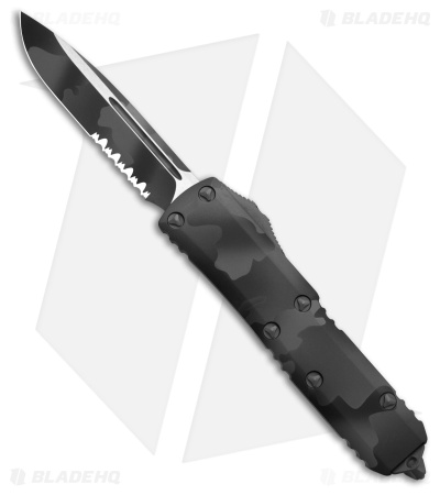 Microtech UTX-85 SS S/E OTF Automatic Knife Urban Camo (3.1" Urban Camo Serr)